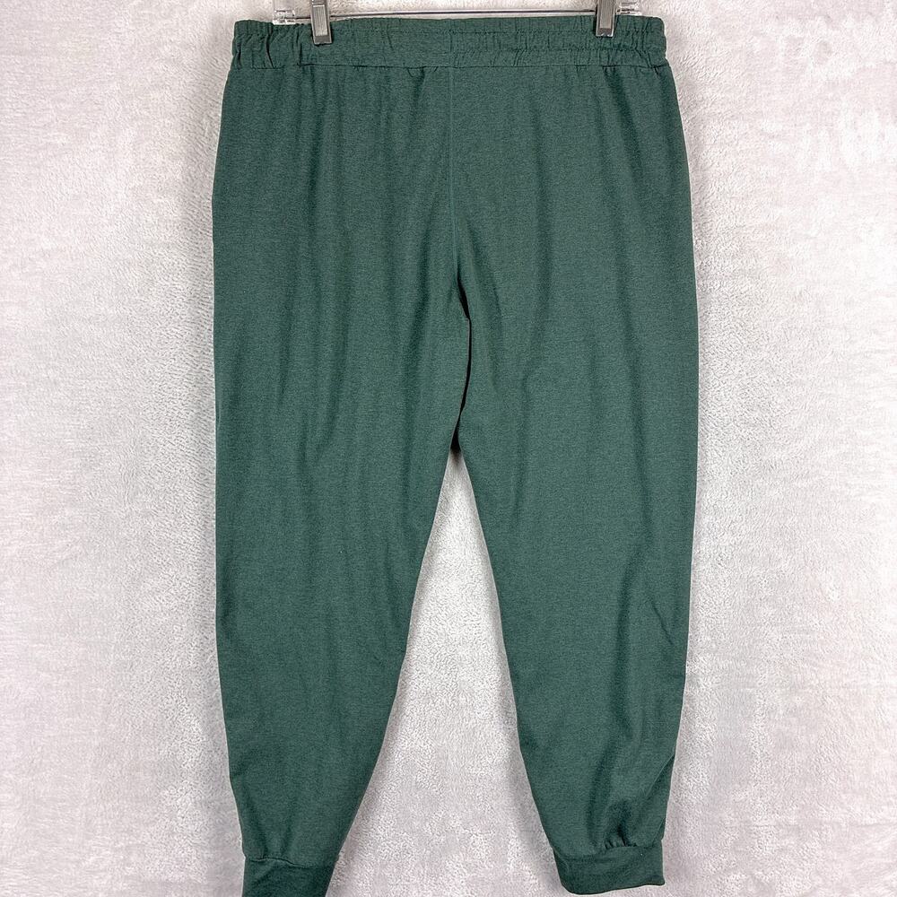 Vuori Jogger Womens L Green Performance Pants Drawstring Preppy Gym Workout - Picture 4 of 10